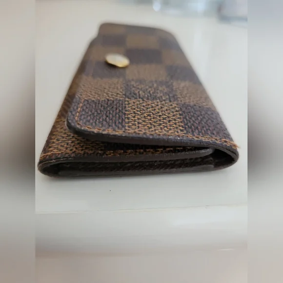 Louis Vuitton Brown Checkered Clutch - Picture 9 of 13